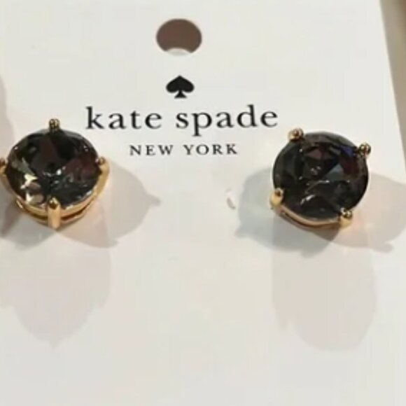 Kate Spade Gold Stud Earrings - Picture 2 of 8